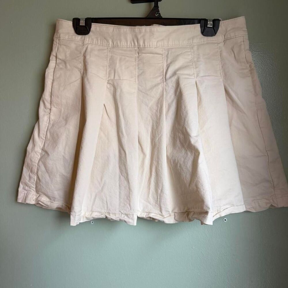 American-eagle Women's Cream and White Skirt